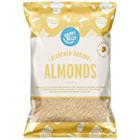 Marca Amazon - Happy Belly Almendras peladas molidas 200gr x 5